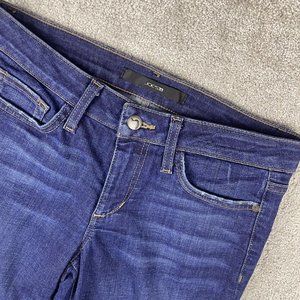 Joe's Skinny Booty Fit Jeans Women's Size 29 Low Rise Dark Wash Straight Denim